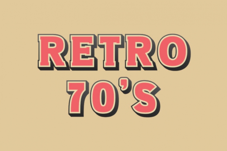 Retro 70s Font Download