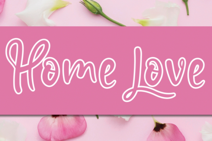 Home Love Font Download