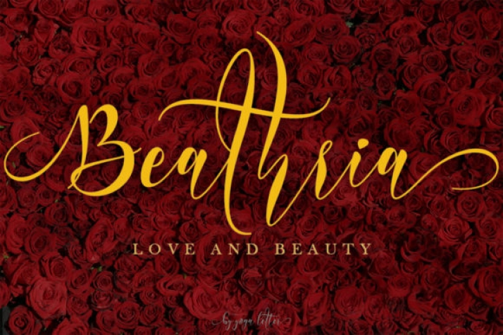 Beathria Font Download