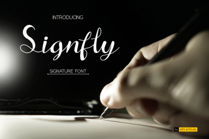 SignFly Font Download