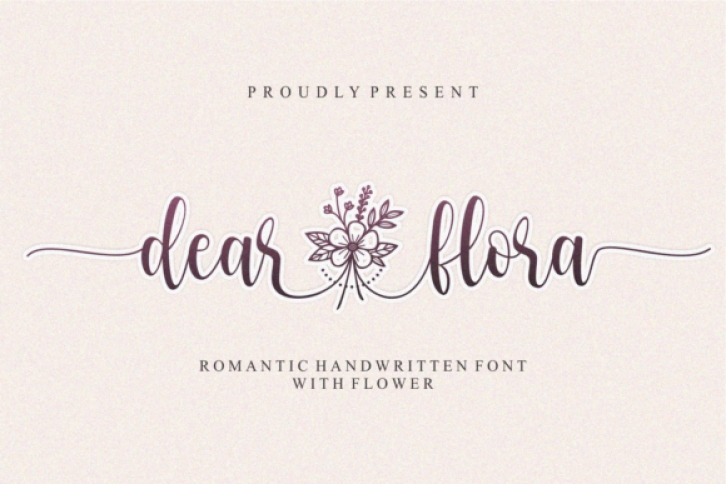 Dear Flora Font Download