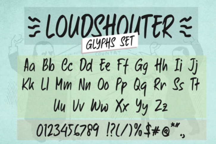 Loudshouter Font Download