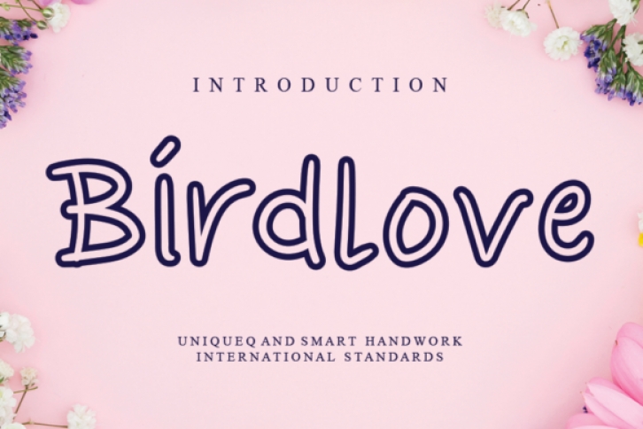 Birdlove Font Download