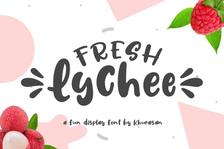 Fresh Lychee Font Download