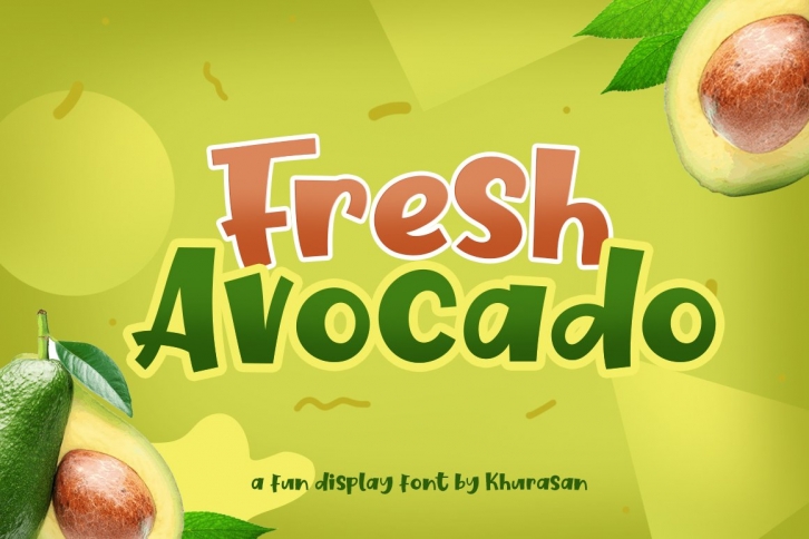 Fresh Avocado Font Download