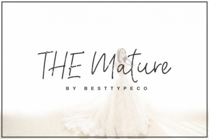 The Mature Font Download