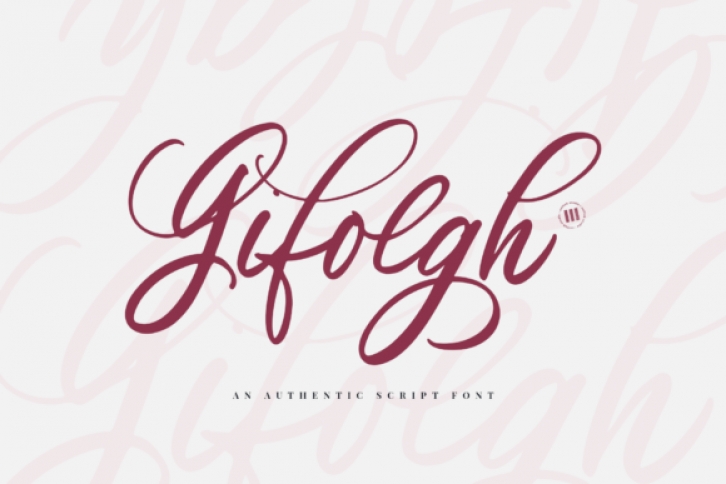 Gifolgh Font Download