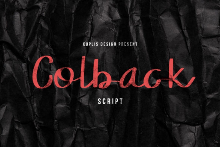 Colback Font Download