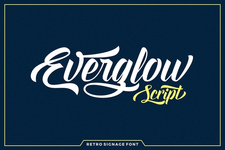 Everglow Script Font Download