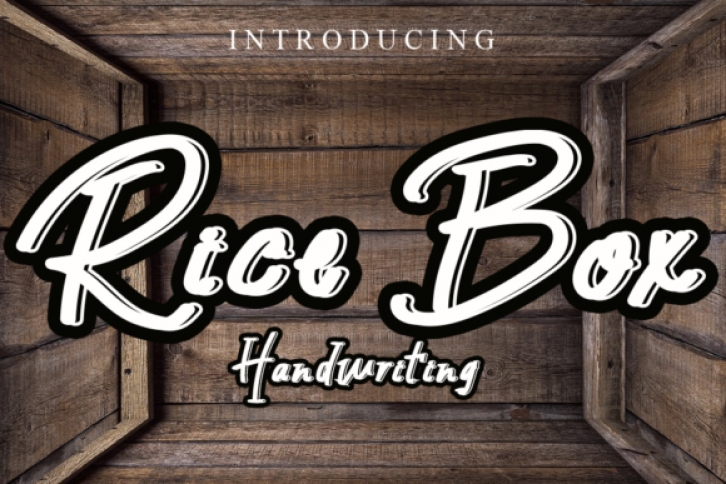 Rice Box Font Download