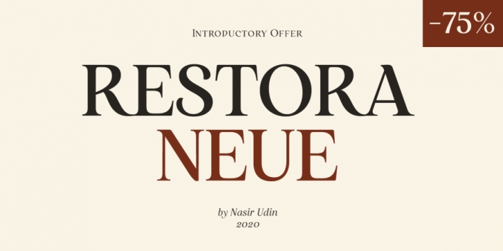 Restora Neue Font Download