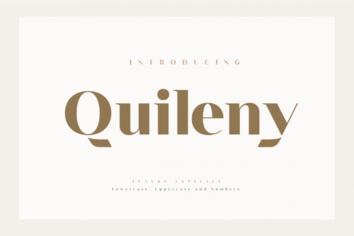 Quileny Font Download