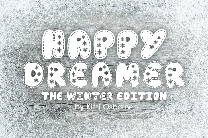 Happy Dreamer Winter Edition Font Download