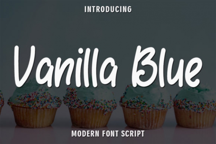 Vanilla Blue Font Download
