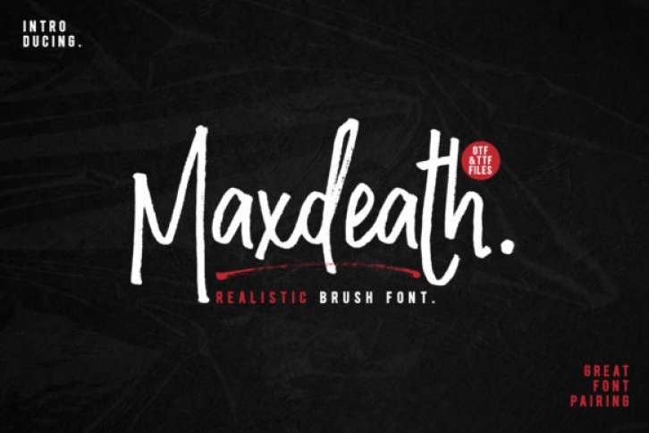 Maxdeath Font Download