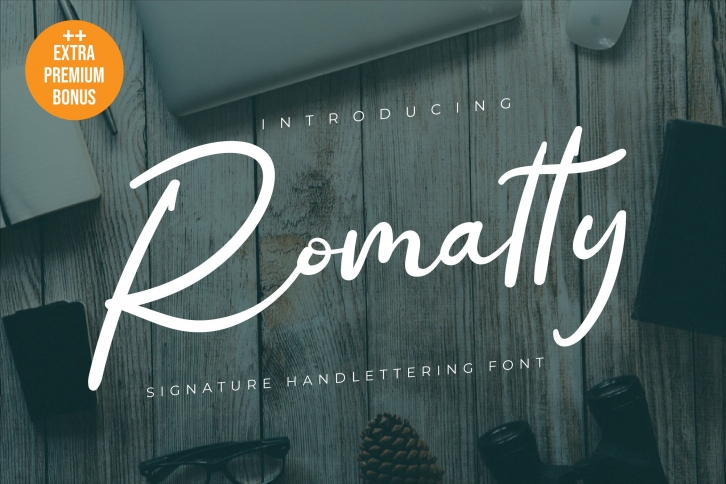 Romatty Font Download