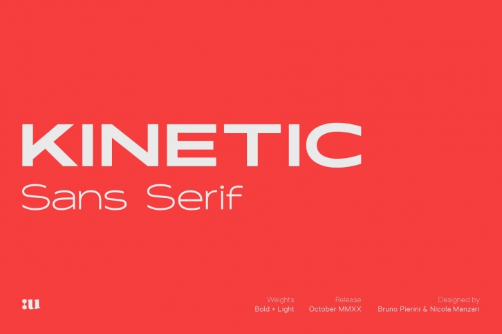 Kinetic Typeface Font Download
