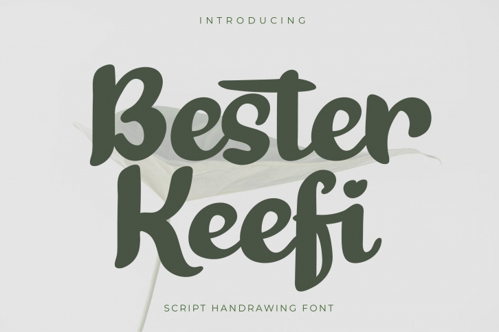 Bester Keefi Font Download