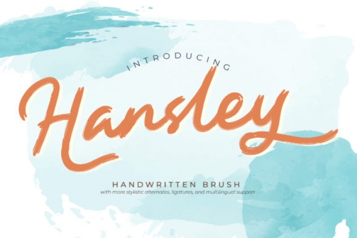 Hansley Font Download