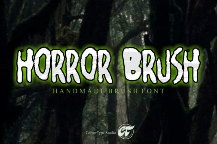 Horror Brush Font Download
