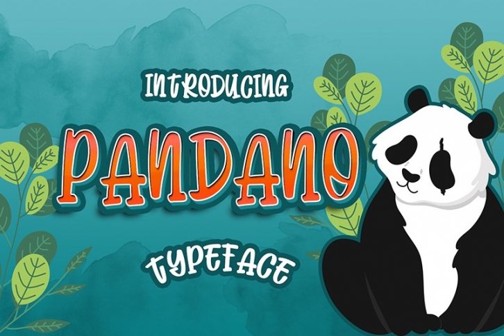 Pandano Typeface display font Font Download