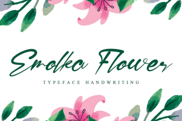 Emolka Flower Font Download