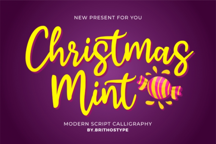 Christmas Mint Font Download