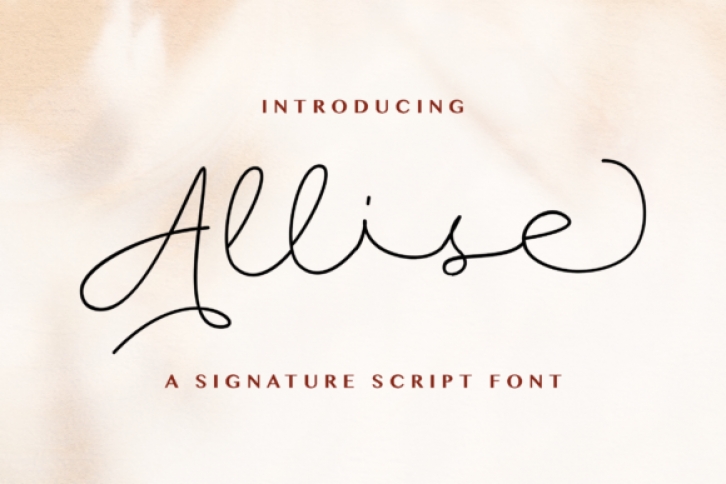 Allise Font Download