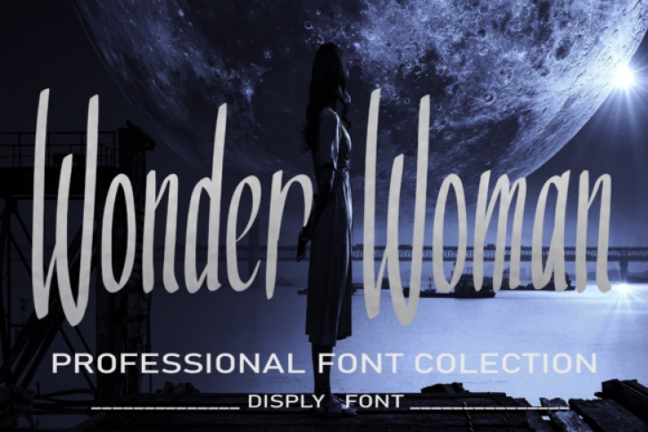 Wonder Woman Font Download