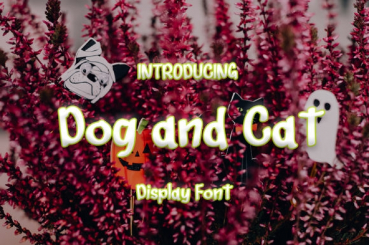 Dog and Cat Font Download