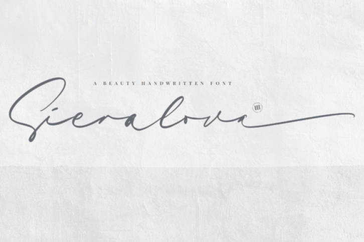 Sieralova Font Download