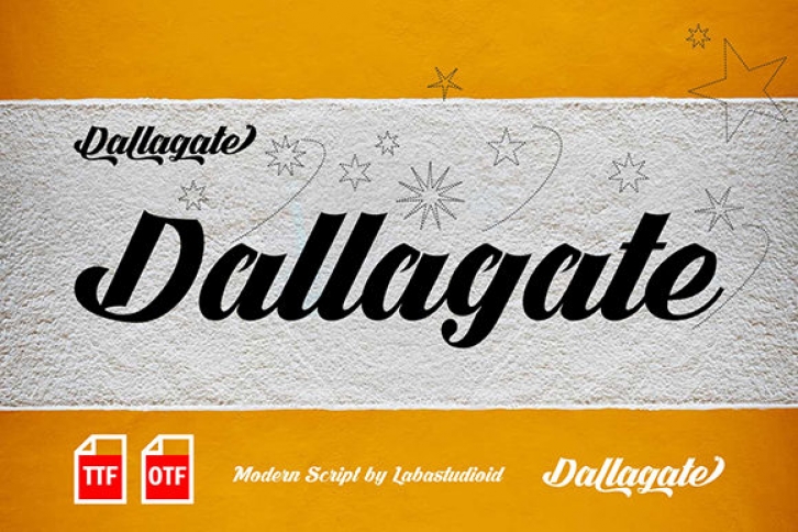 Dallagate Font Download