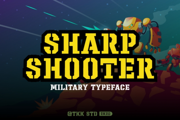 Sharp Shooter Font Download