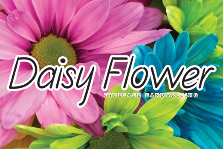 Daisy Flower Font Download