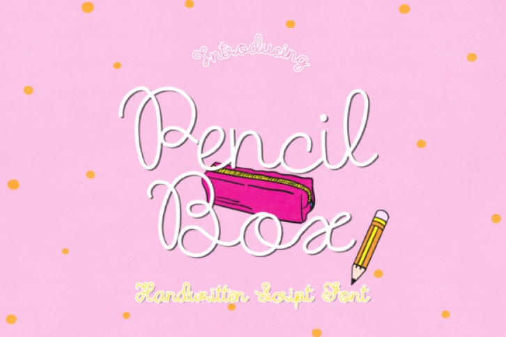 Pencil Box Font Download