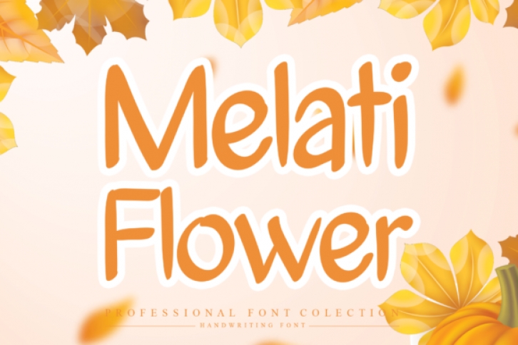 Melati Flower Font Download