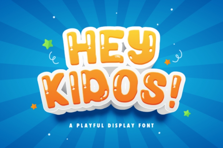 Hey Kidos Font Download