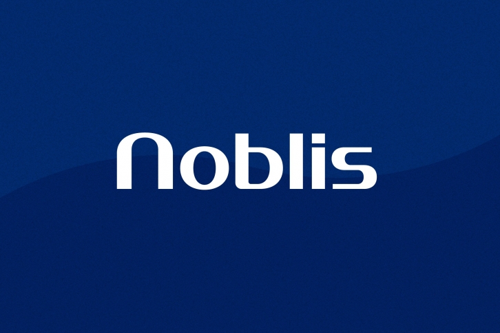 Noblis - Logo Font  Logo Use Only Font Download