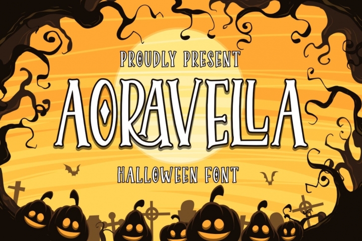 Aoravella - Halloween Font Font Download
