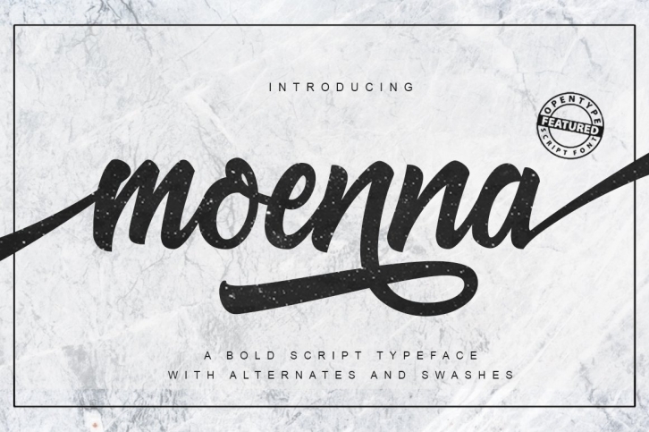 Moenna Script Font Download