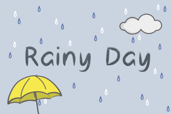 Rainy Day Font Download
