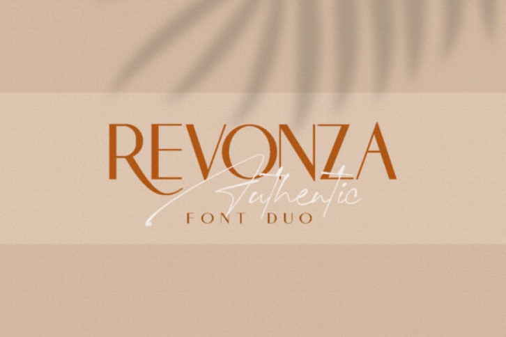 Revonza Authentic Font Download