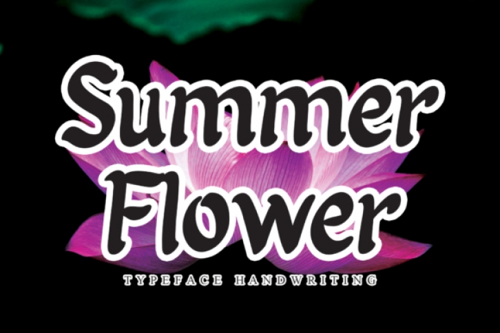 Summer Flower Font Download