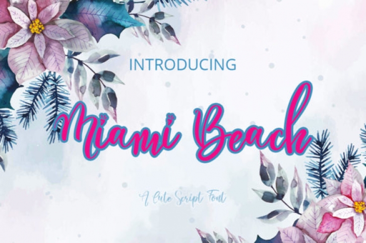Miami Beach Font Download