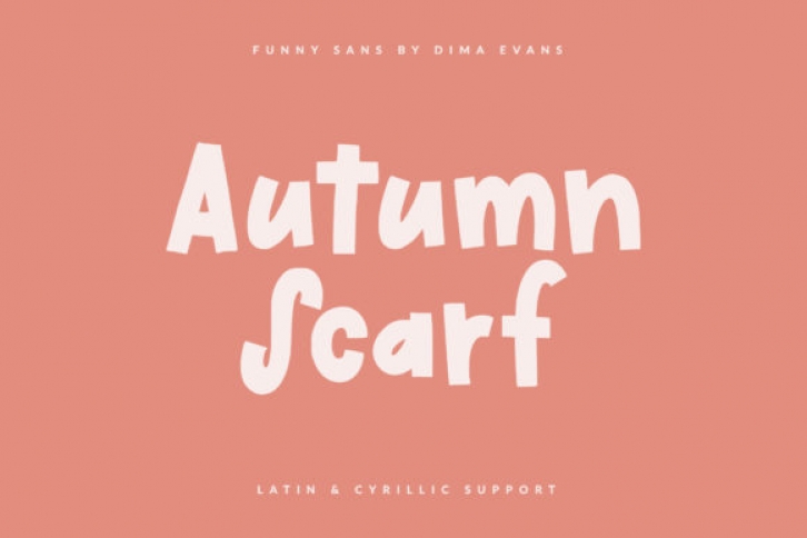 Autumn Scarf Font Download