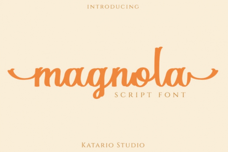 Magnola Font Download