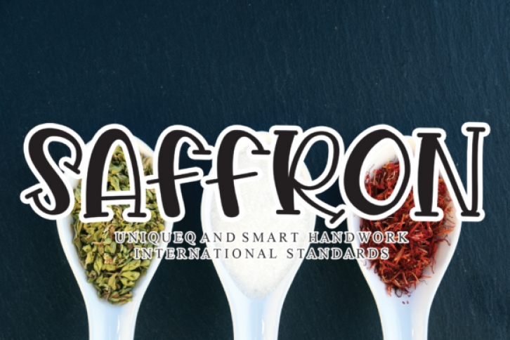 Saffron Font Download