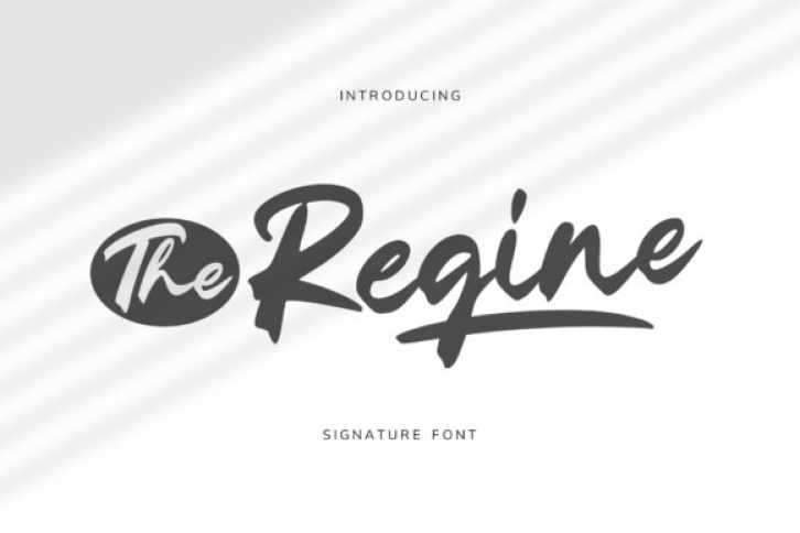The Regine Font Download