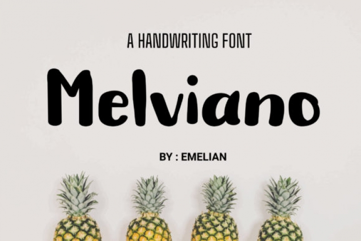 Melviano Font Download