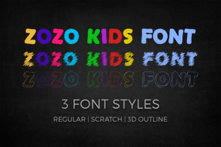 ZoZo Kids Font Download